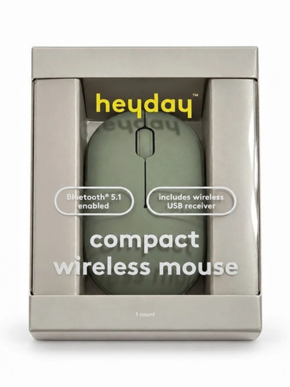heyday compact wireless mouse Bluetooth Wireless Mouse in Green NWT